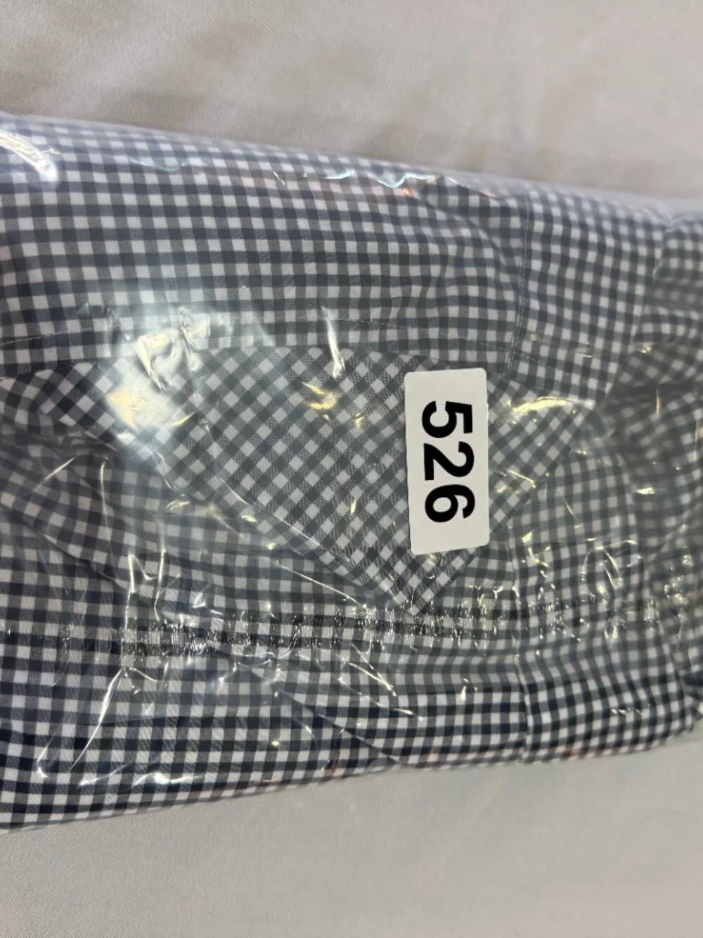 J.Crew Men’s Slim Untucked Gingham Button Down Shirt Black White XS BG418 NWOT